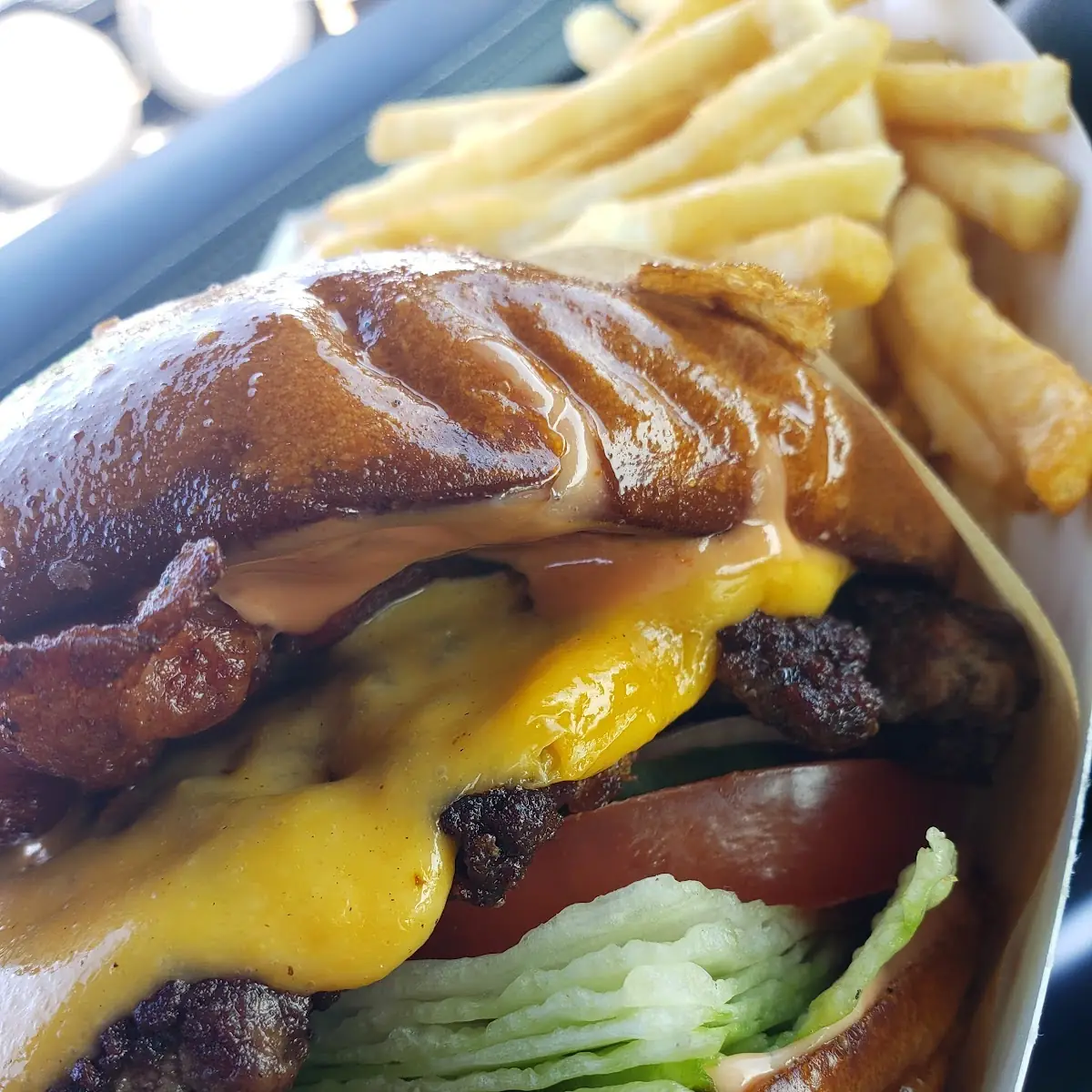 Bacon Cheeseburger Combo