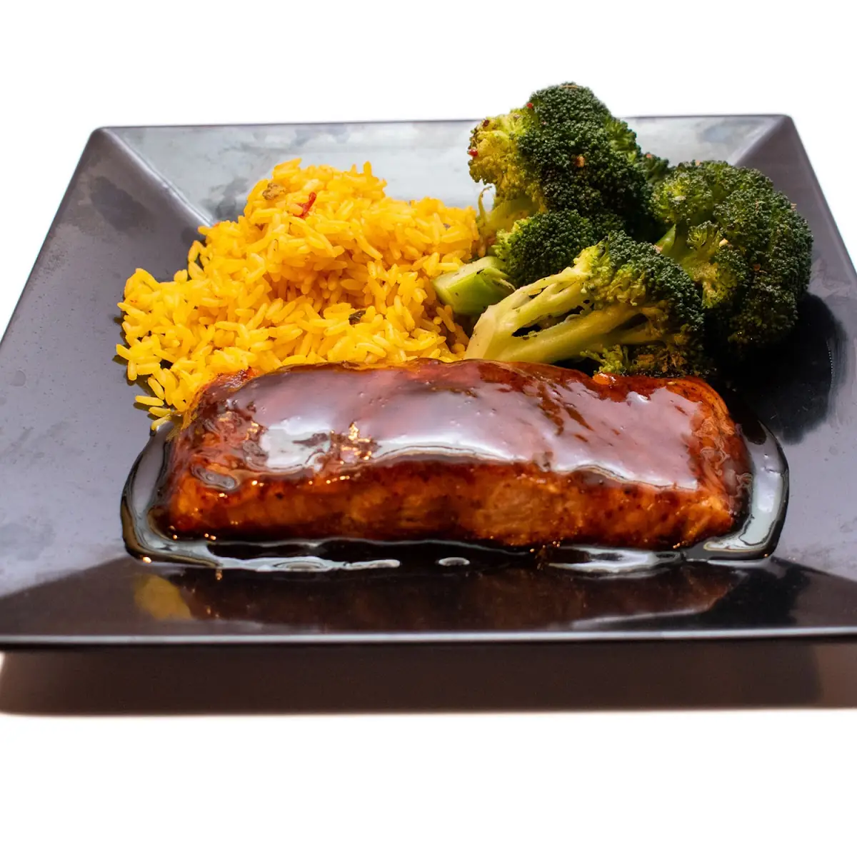 Bourbon Glazed Salmon