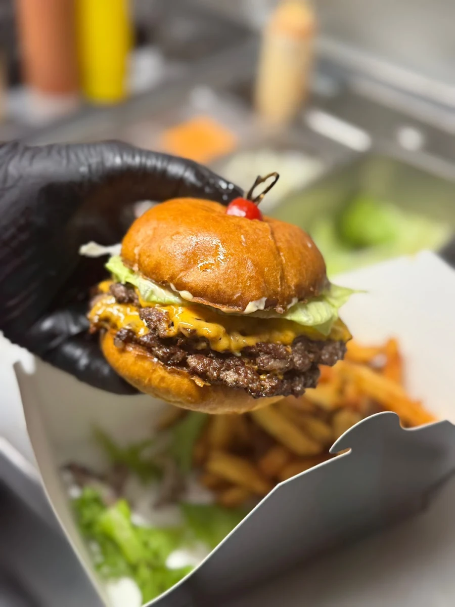 Desi Butter Chicken Burger