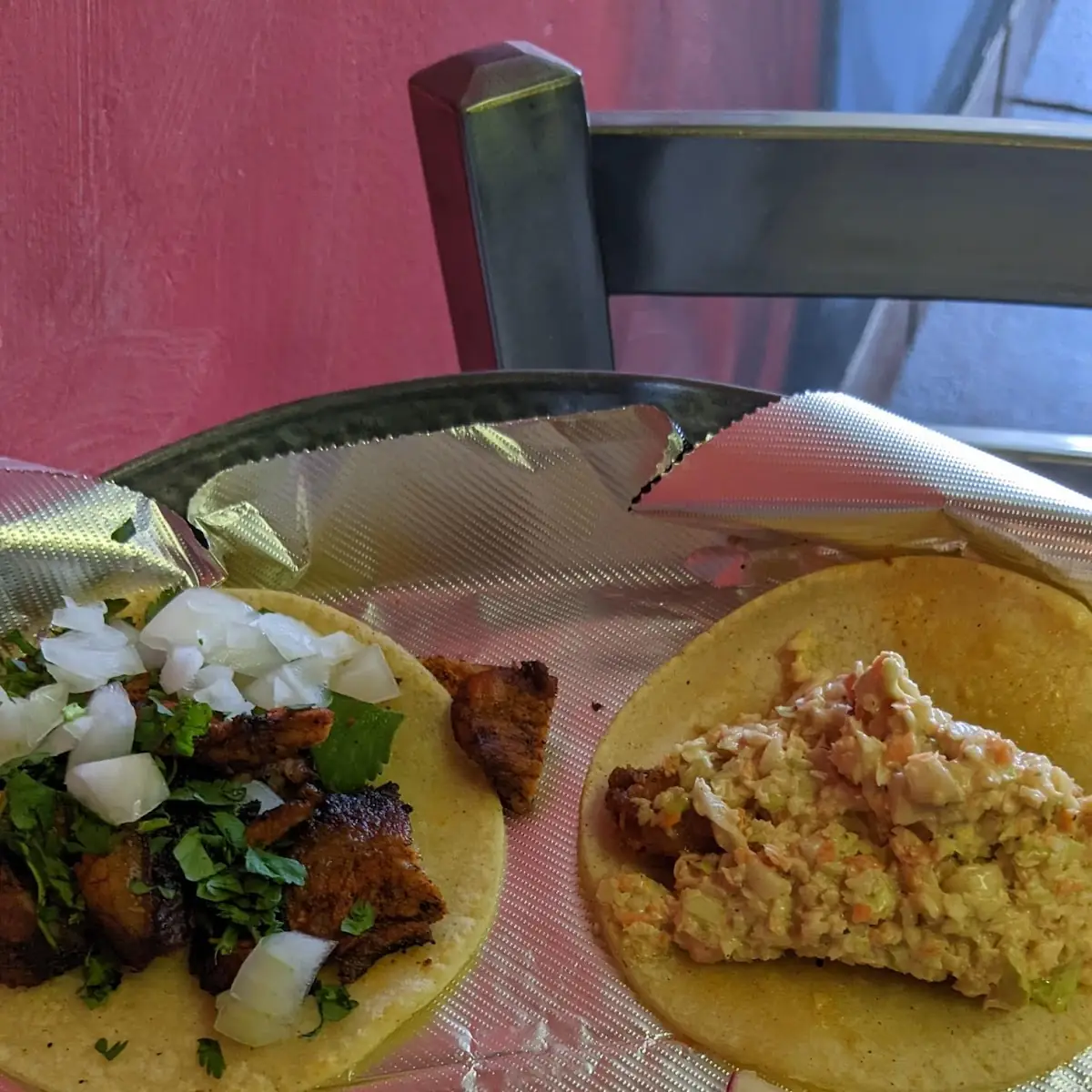 Fish and Chicken Tacos