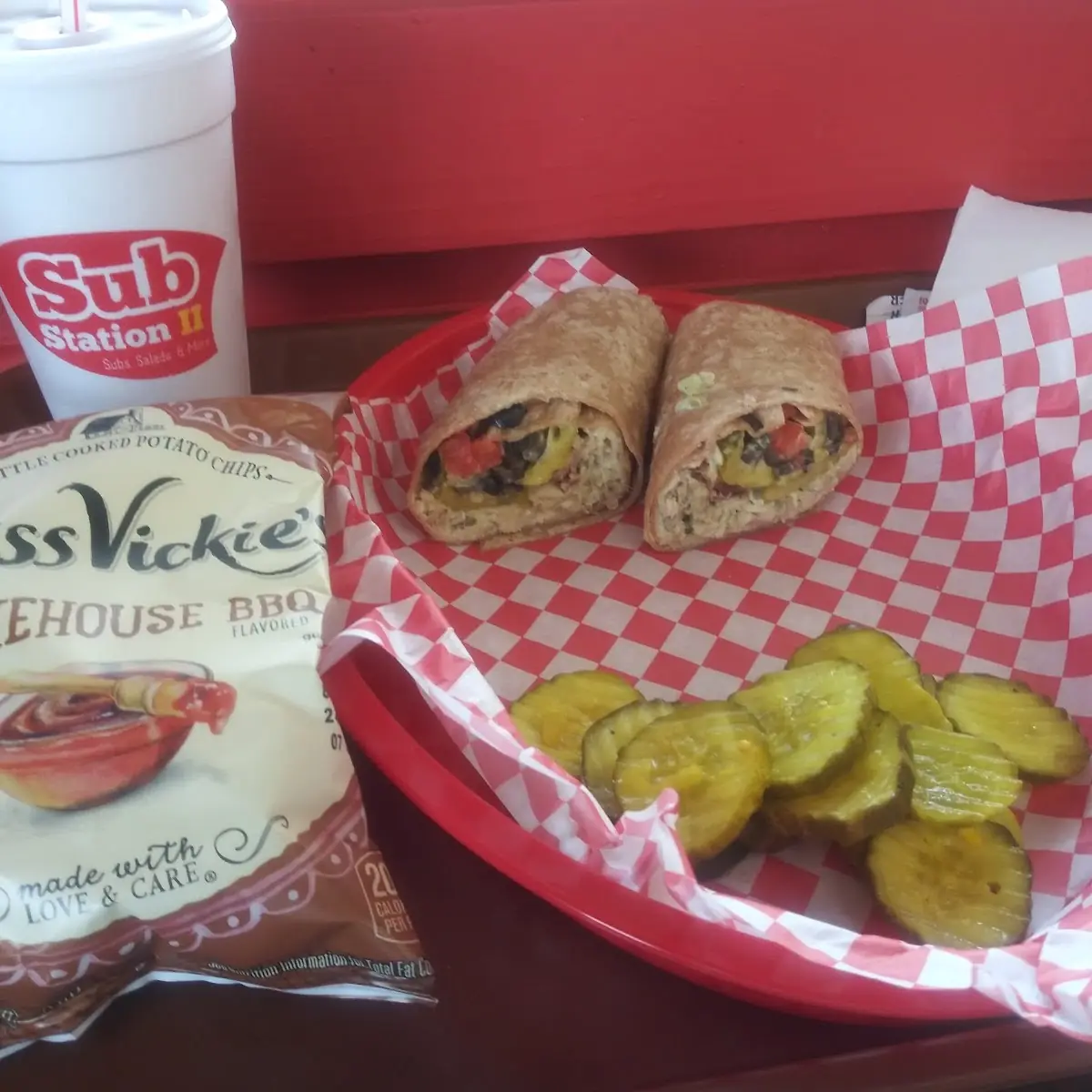 Chicken Salad on Whole Wheat Wrap