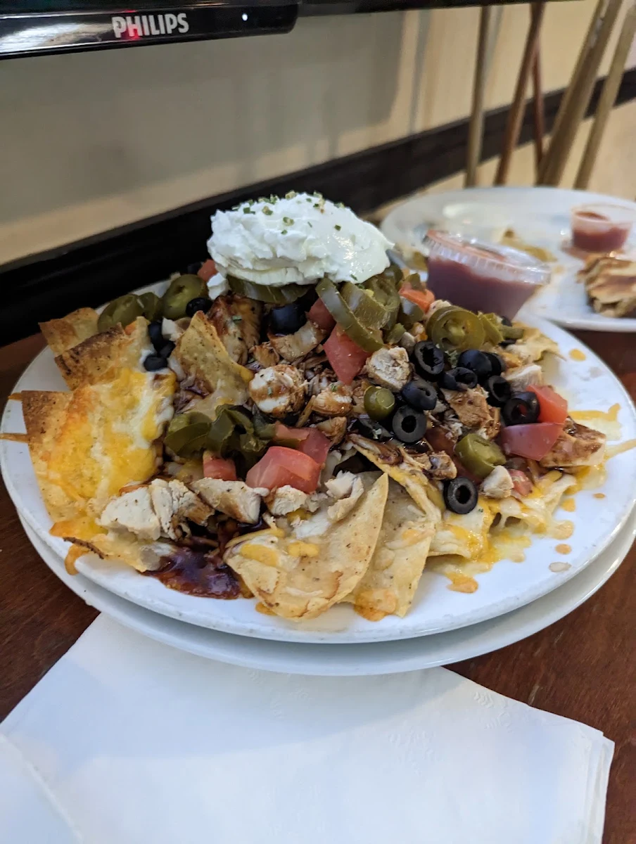 BBQ Chicken Nachos