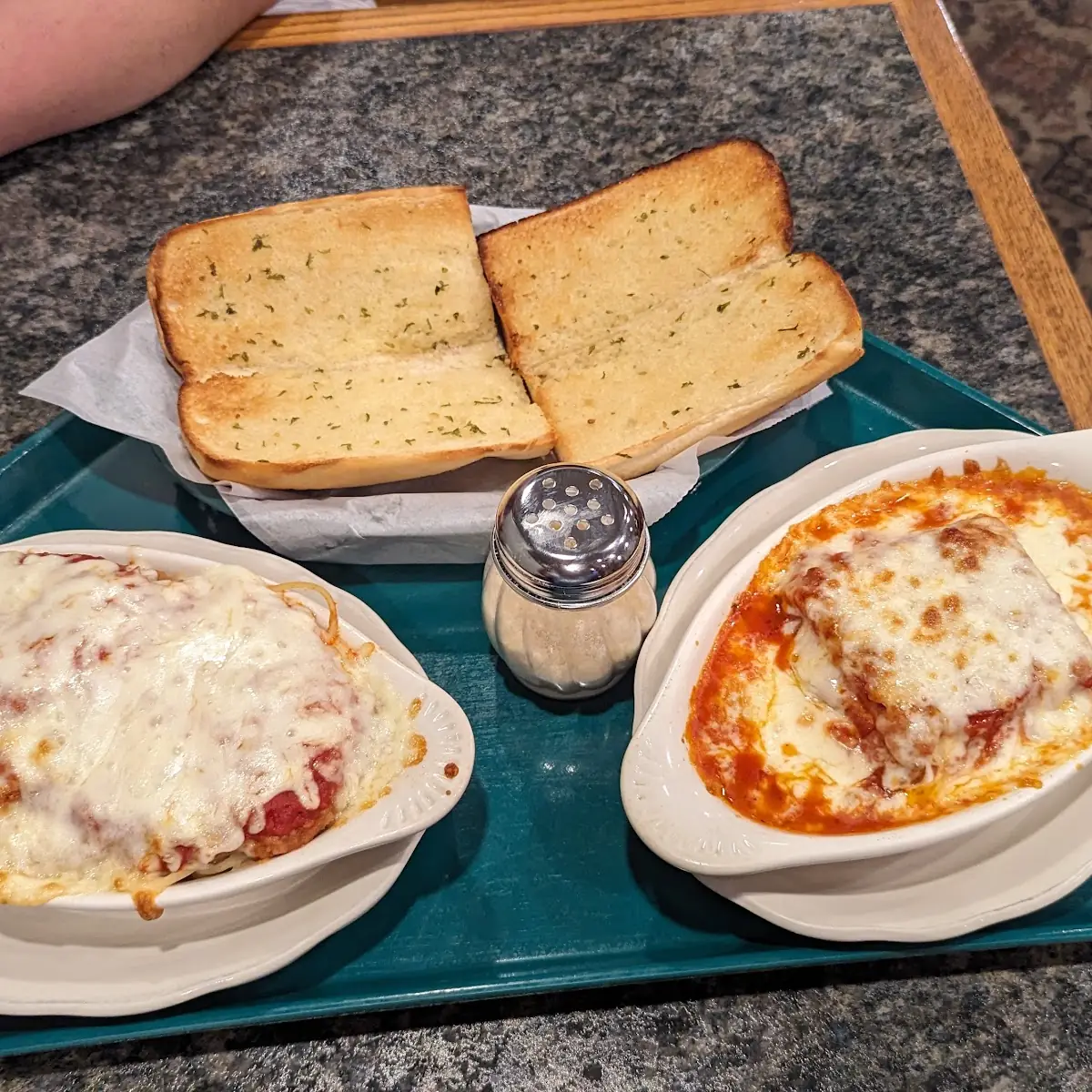 Chicken Parmesan and Lasagna