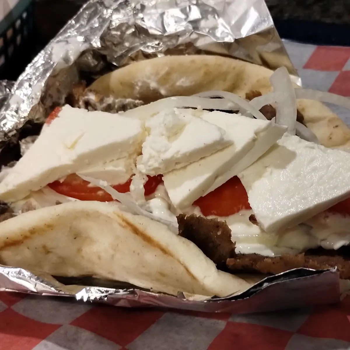 Gyro with Feta Cheese