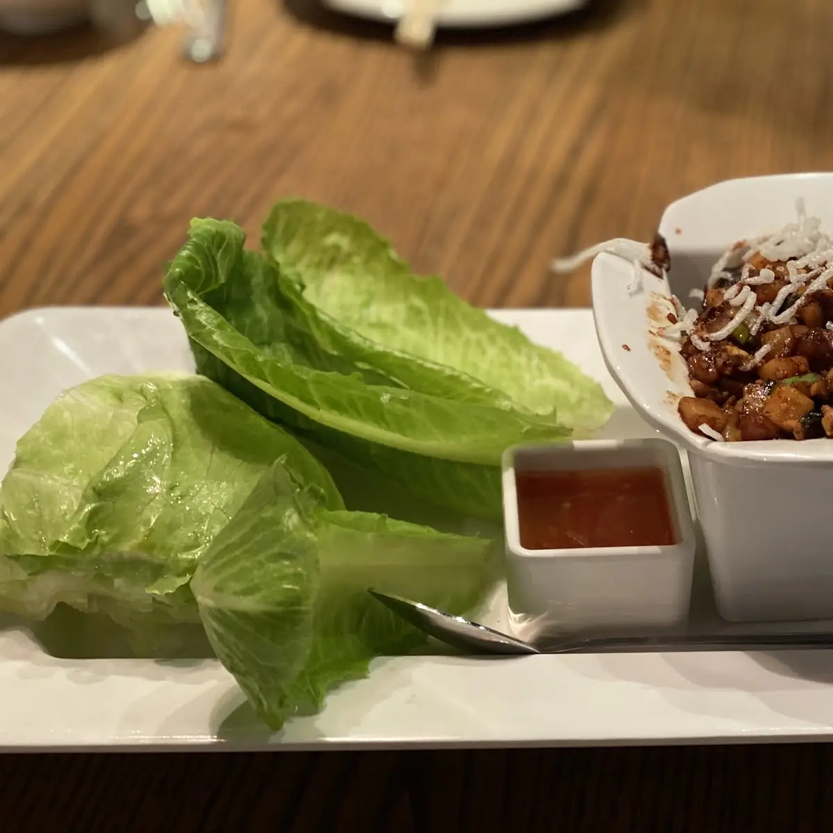 Chicken Lettuce Wraps