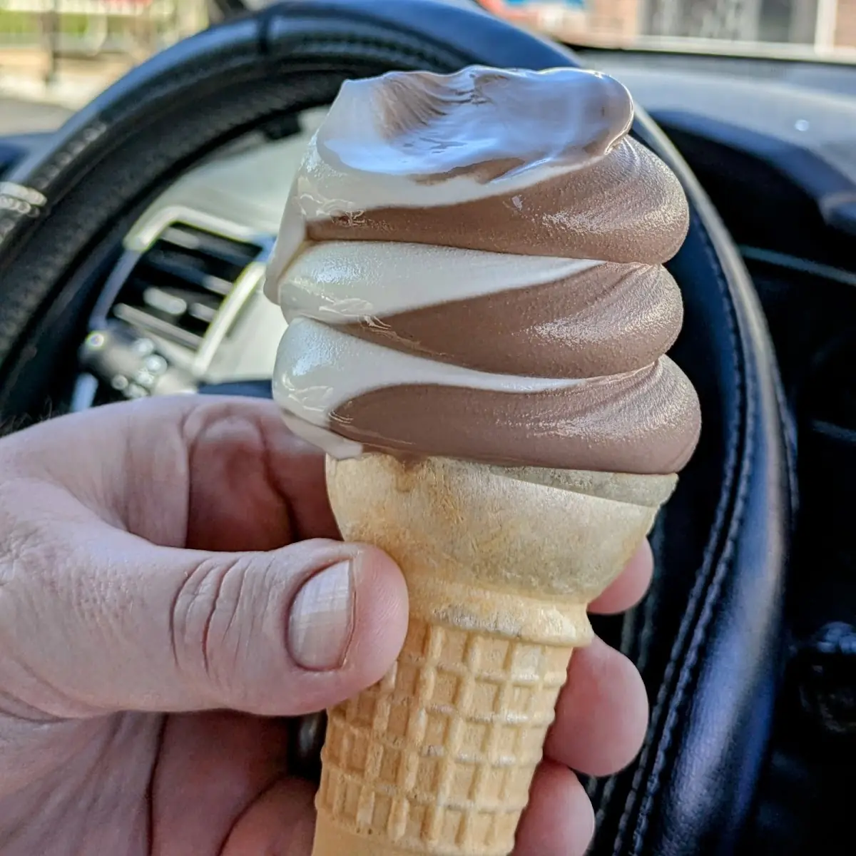 Twist Ice Cream Cone