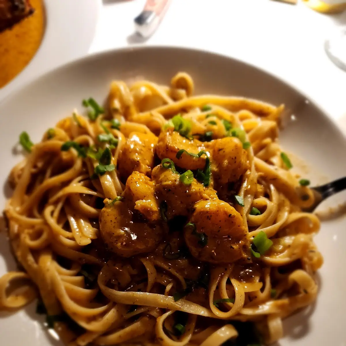 BBQ Shrimp Pasta