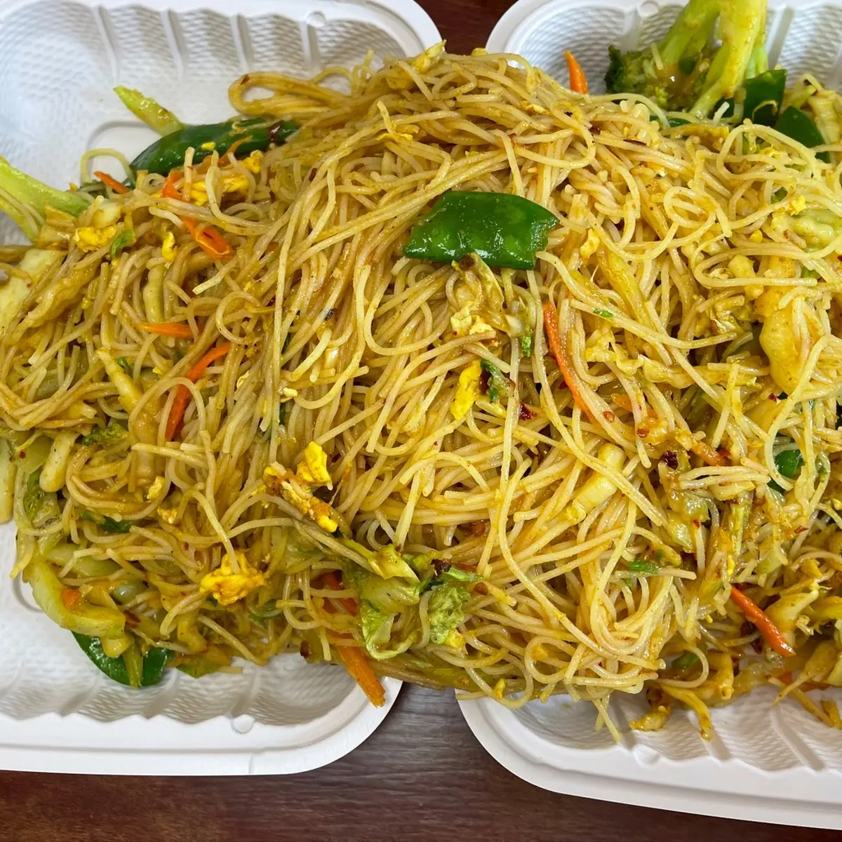 Veg Singapore Noodles