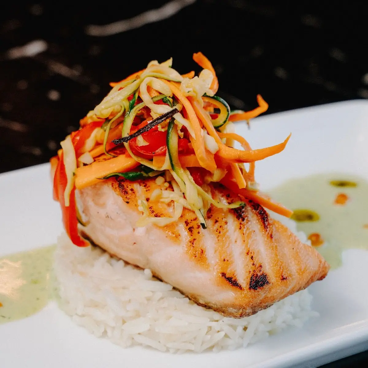 Miso Glazed Seabass