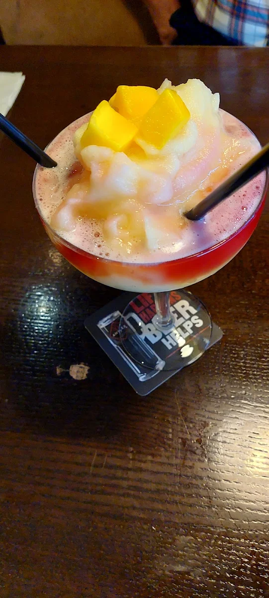 Peach Bellini, MR MIKES SteakhouseCasual