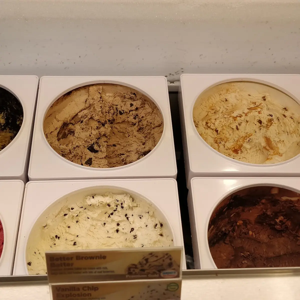 Ice Cream Options