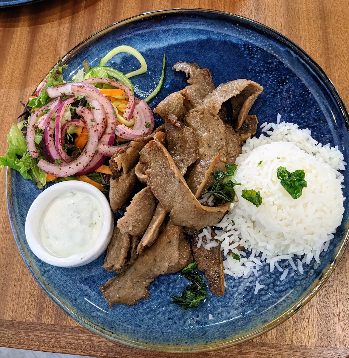 Beef and Lamb Gyro Plate