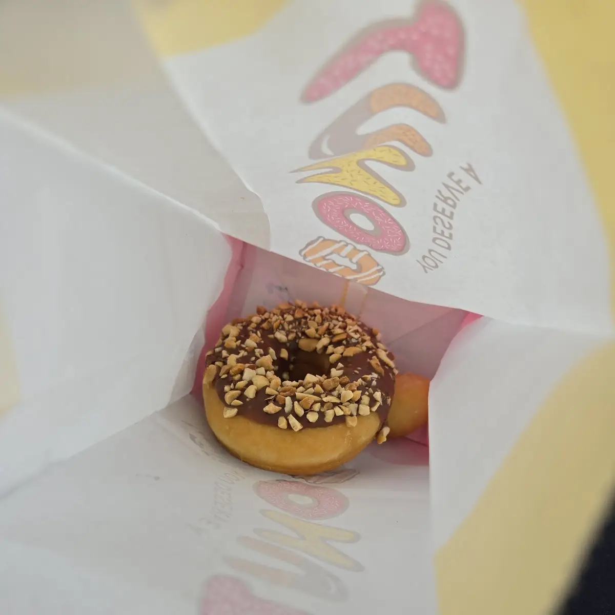 Chocolate Peanut Donut