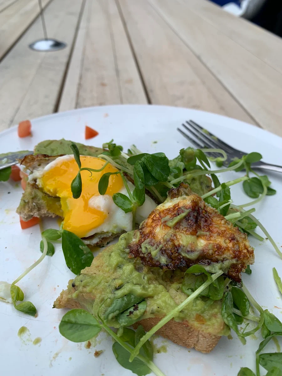 Avocado Toast, The Daily Grind Cafe & Bar