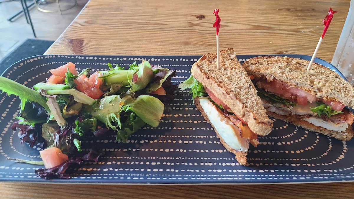 Chipotle Club Sandwich, The Daily Grind Cafe & Bar