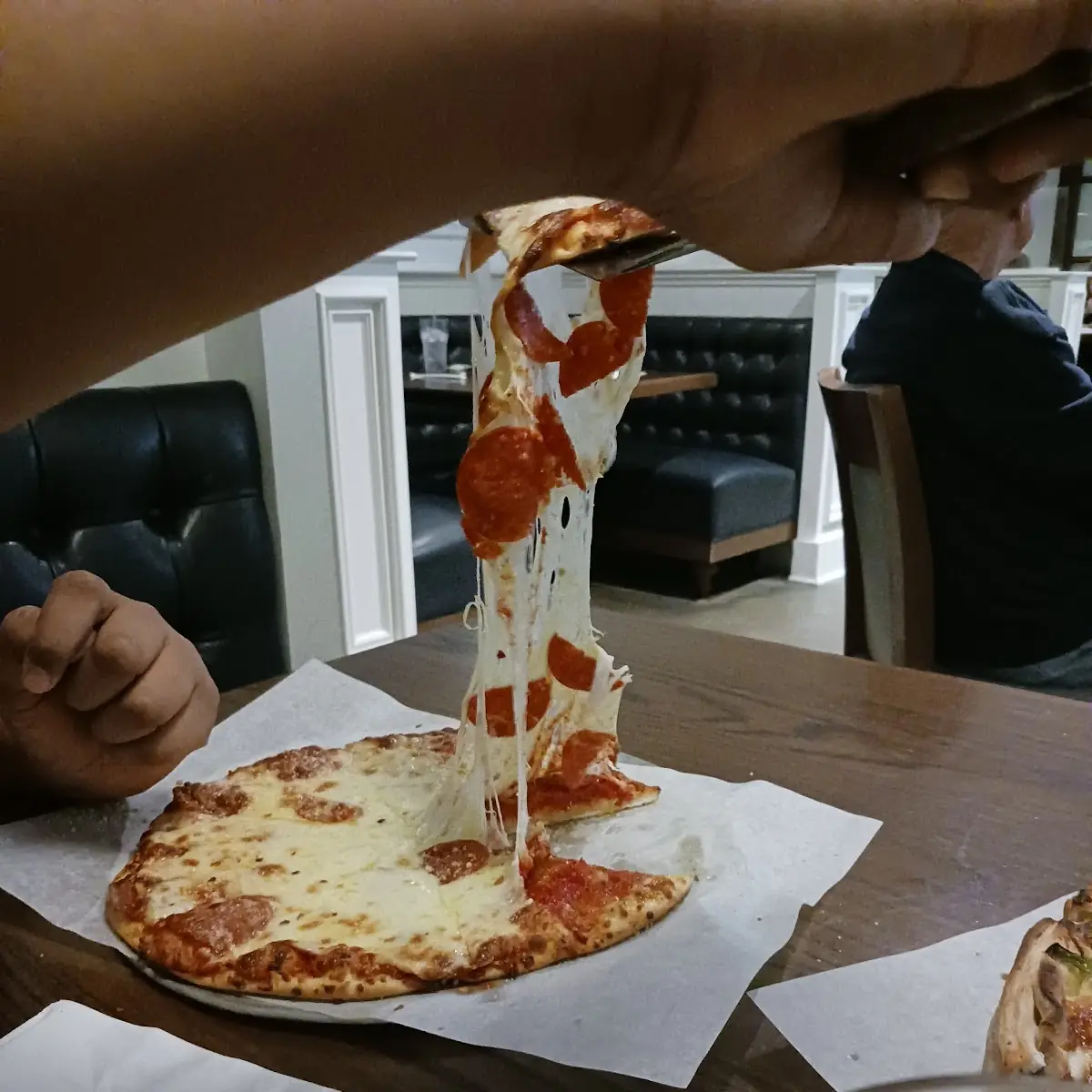 Double Crust Pepperoni Pizza