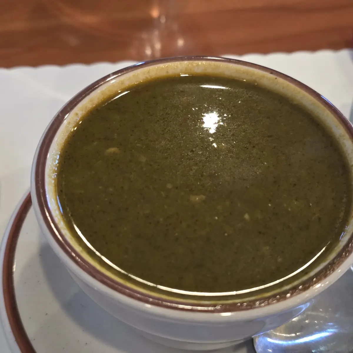 Saag Shorba Soup