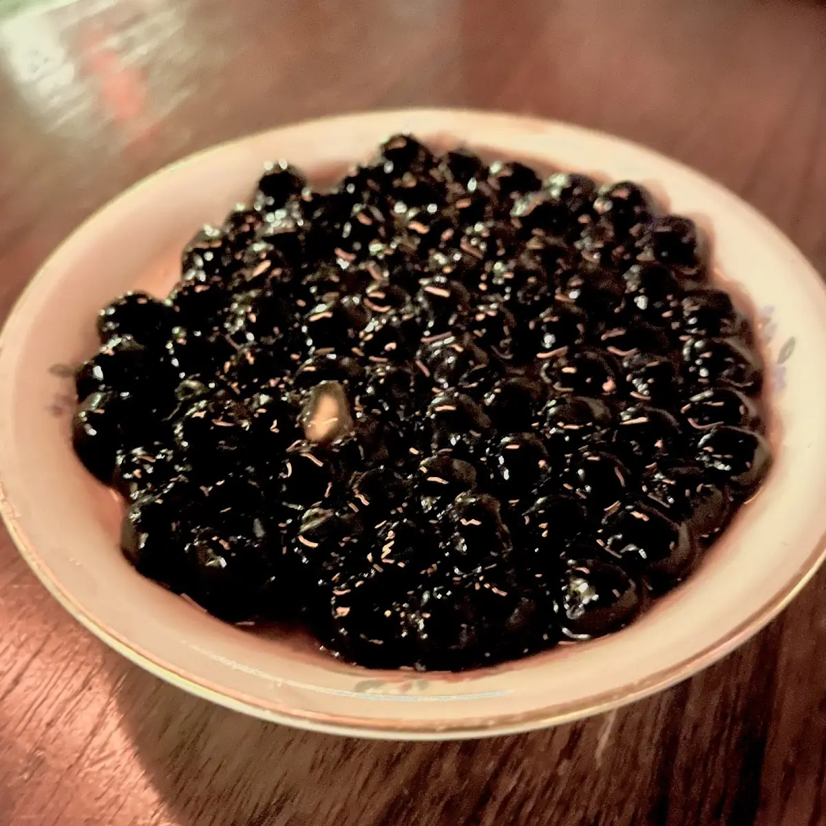 Boba Thai Tea Pudding