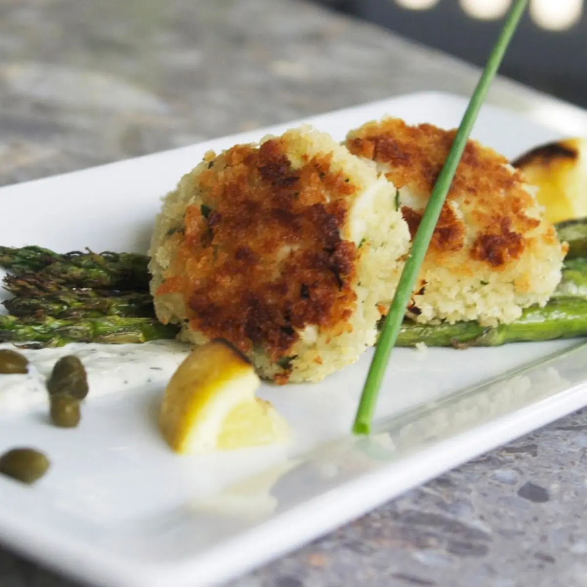Cast Iron Seared Crab Cake