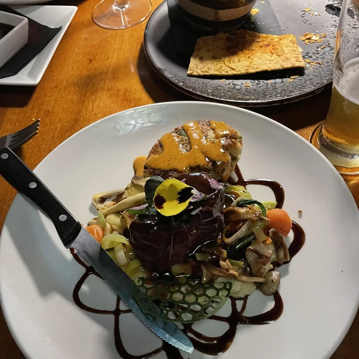 Filet and Crab Cake