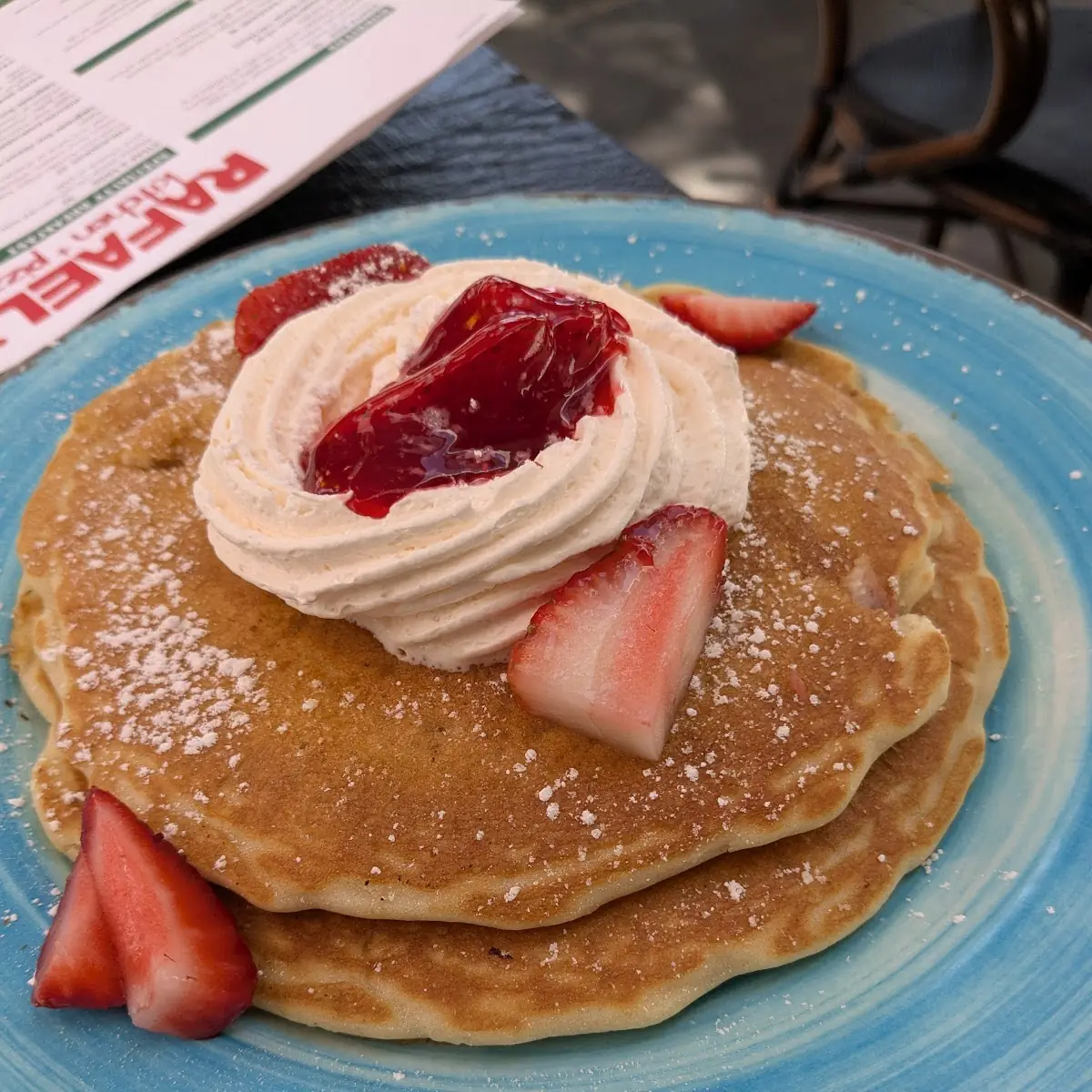 Strawberry Pancake Combo