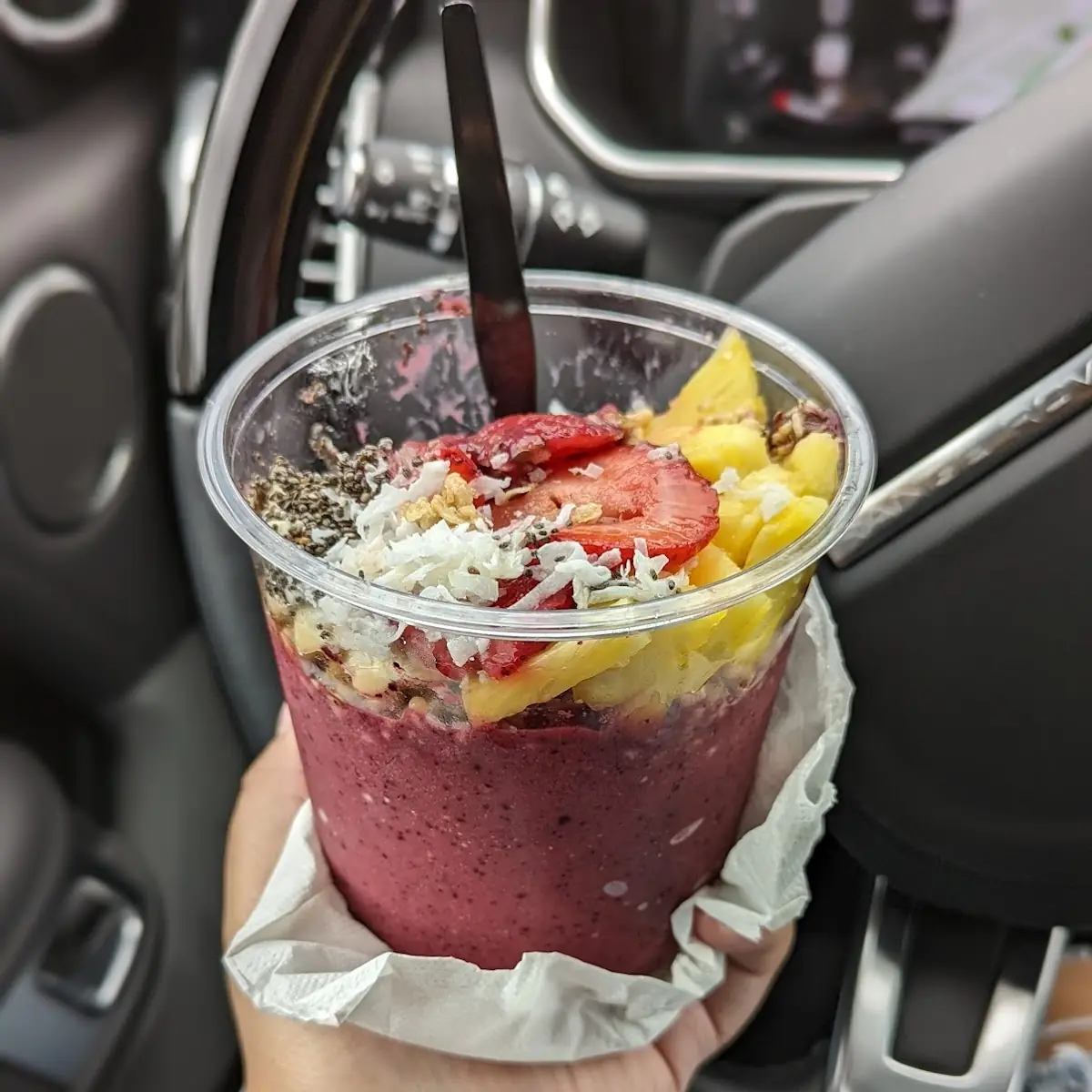 Berry Blast Acai Bowl with Pineapple