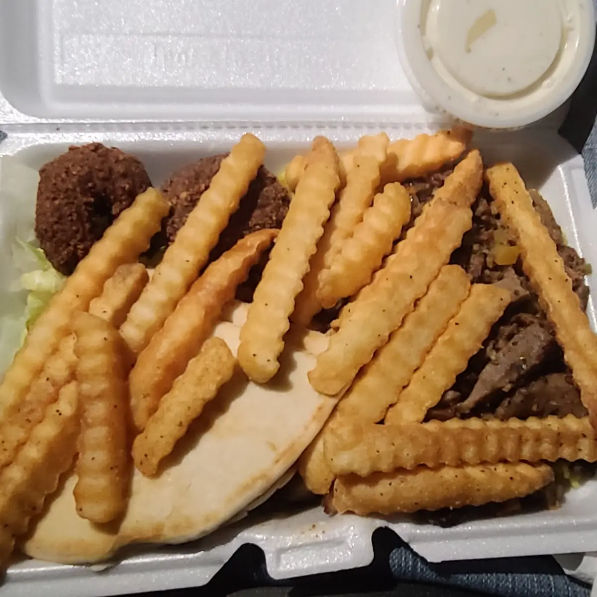 Tri Borough w Fries on Top