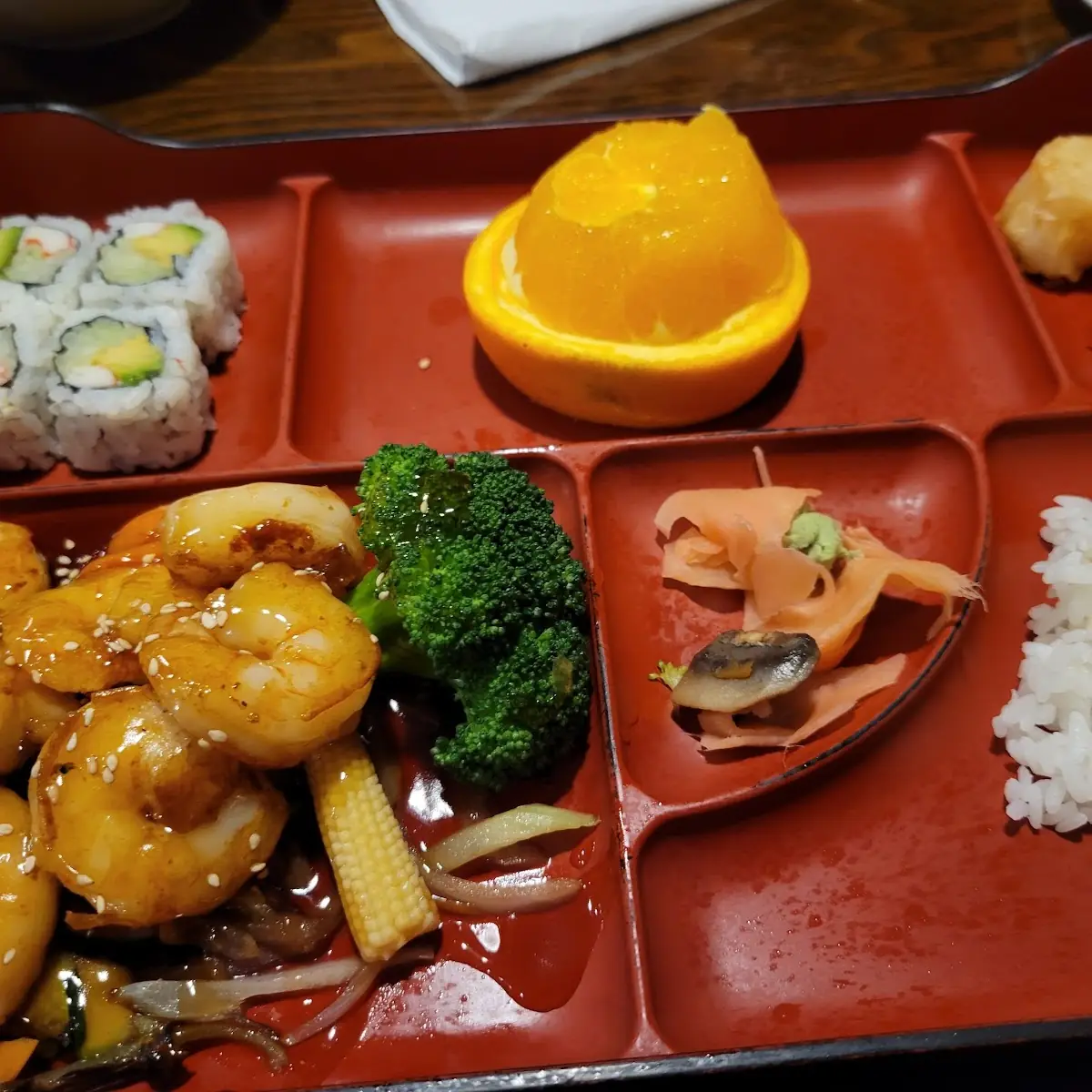 Shrimp Bento Box