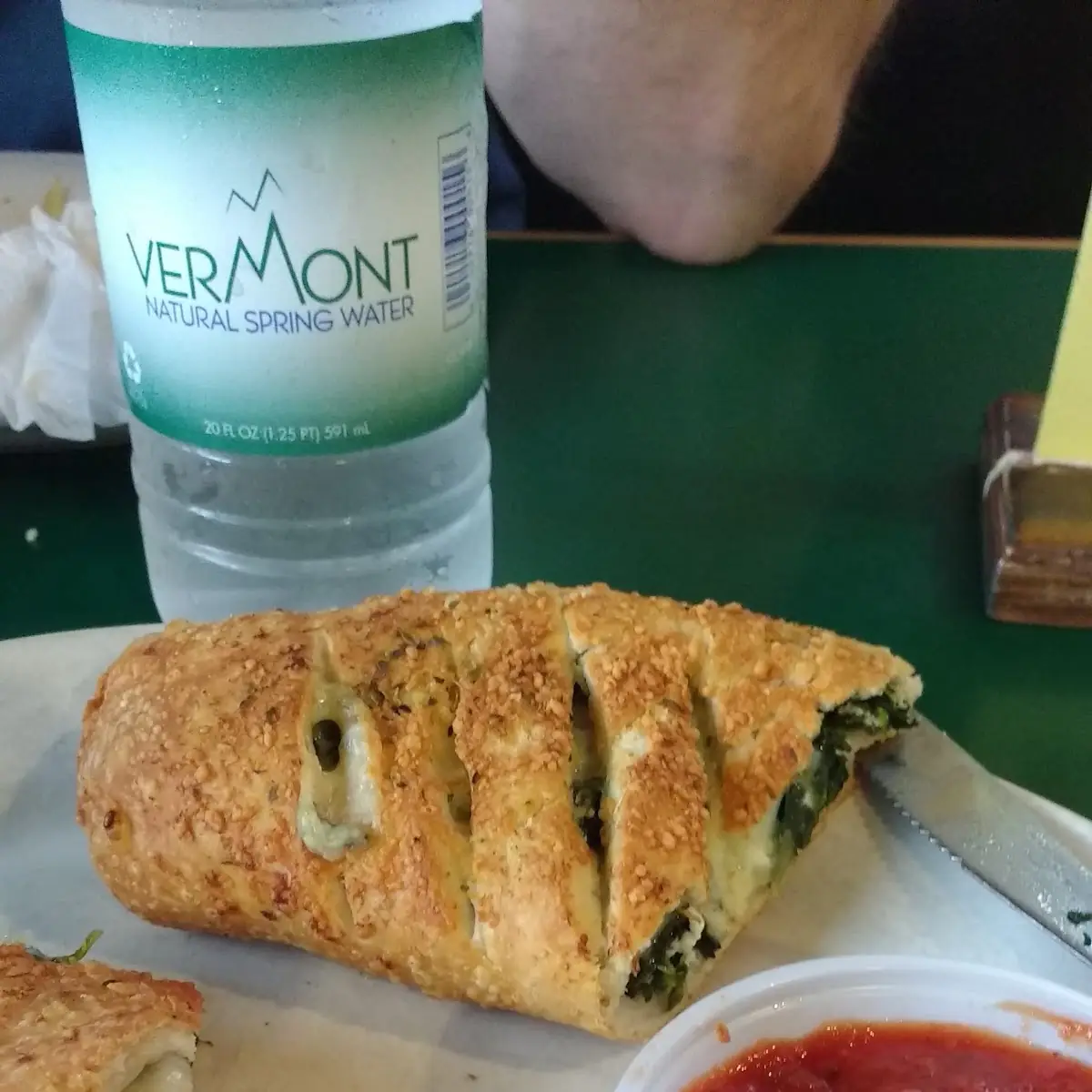 Stromboli with Marinara Sauce
