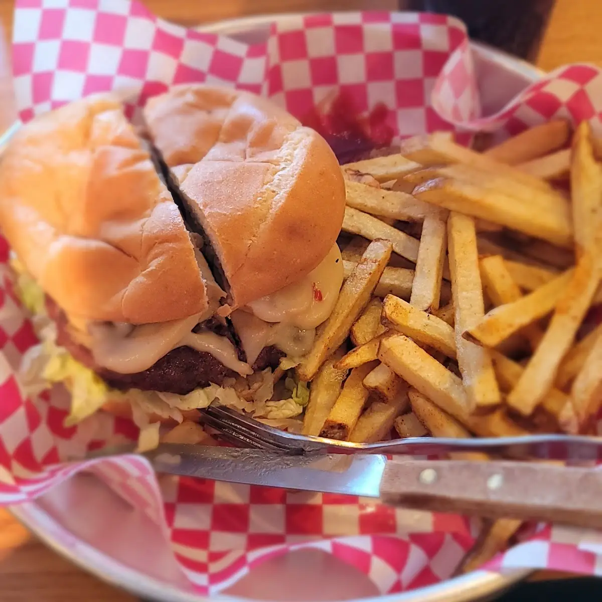 Mushroom Swiss Burger