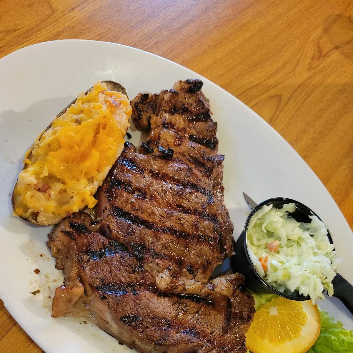 Ribeye Steak Twice Baked Potato