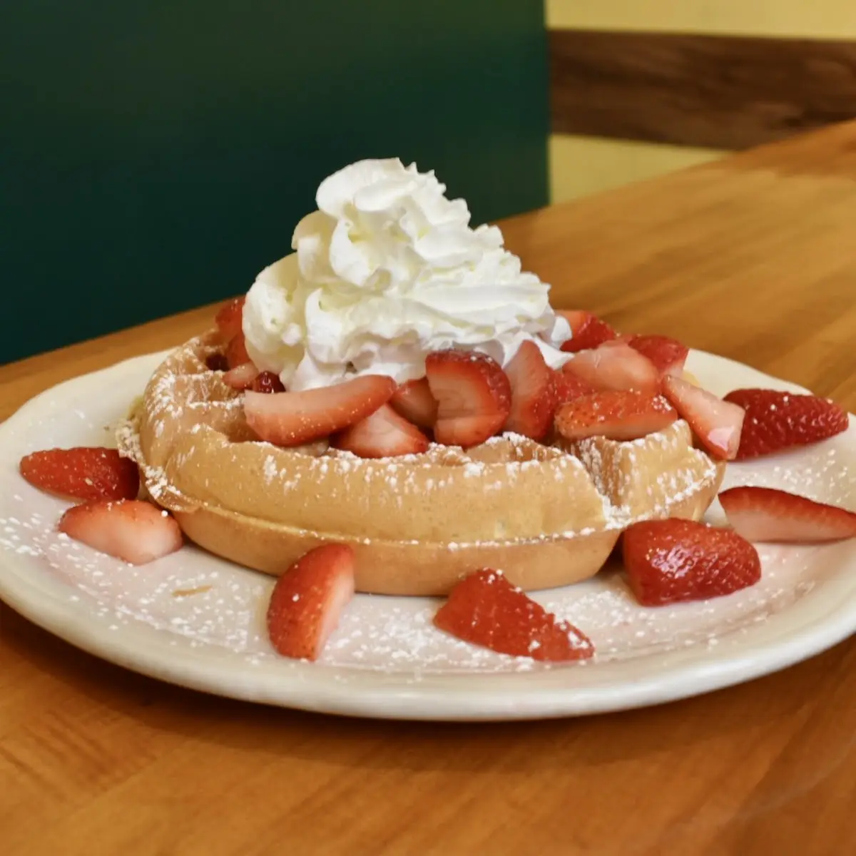 Gluten Friendly Strawbana Waffle