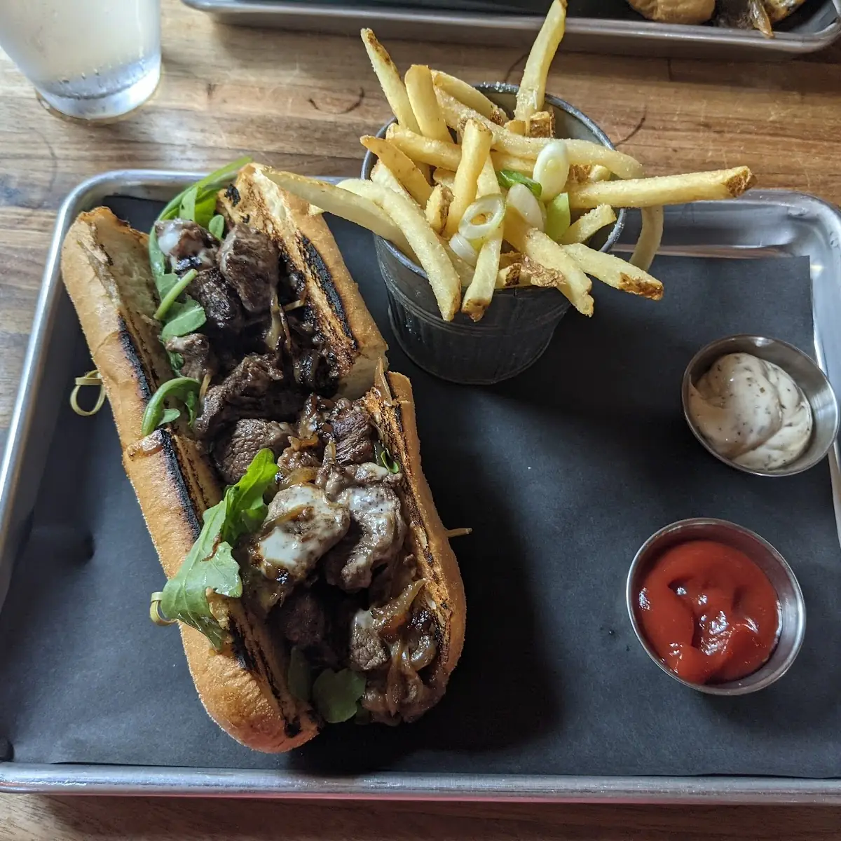 Steak and Cheese Sandwich
