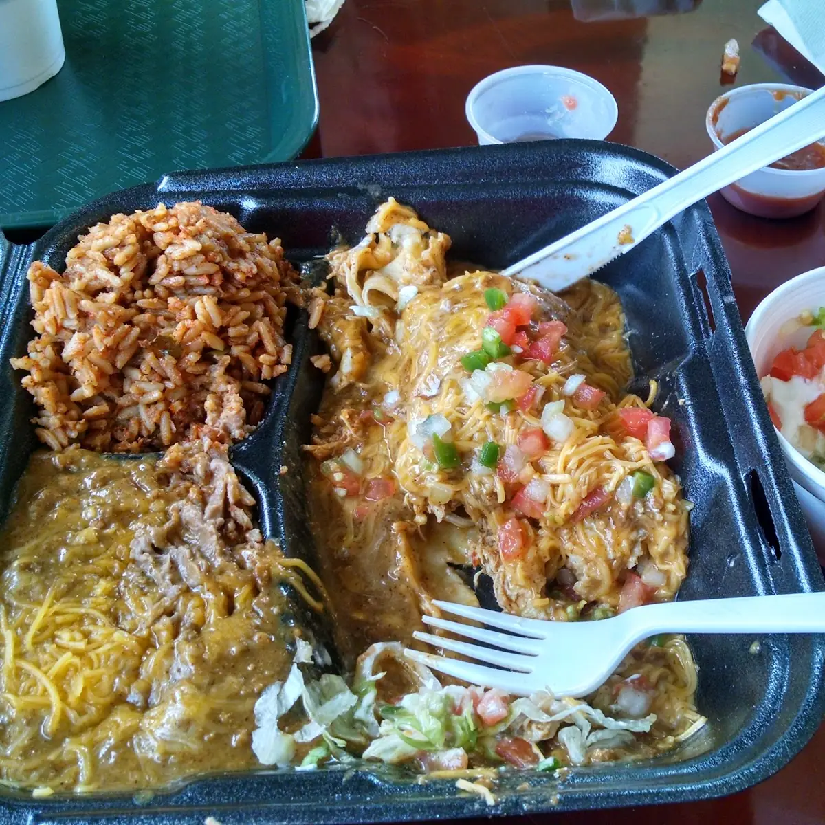 Spicy Chicken Chimichinga