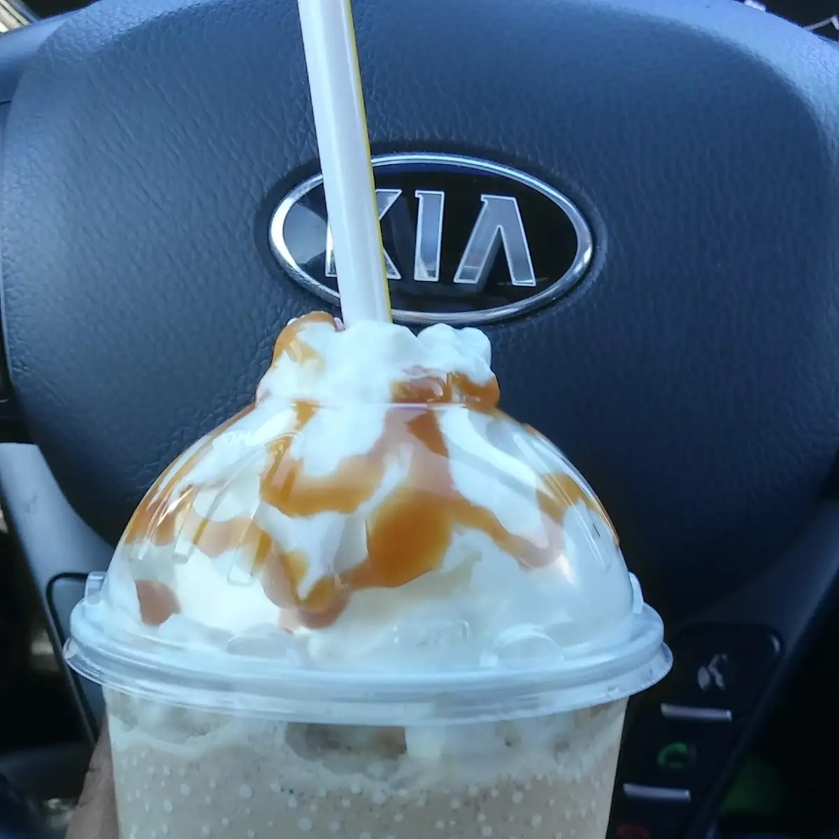 Medium Caramel Frappé