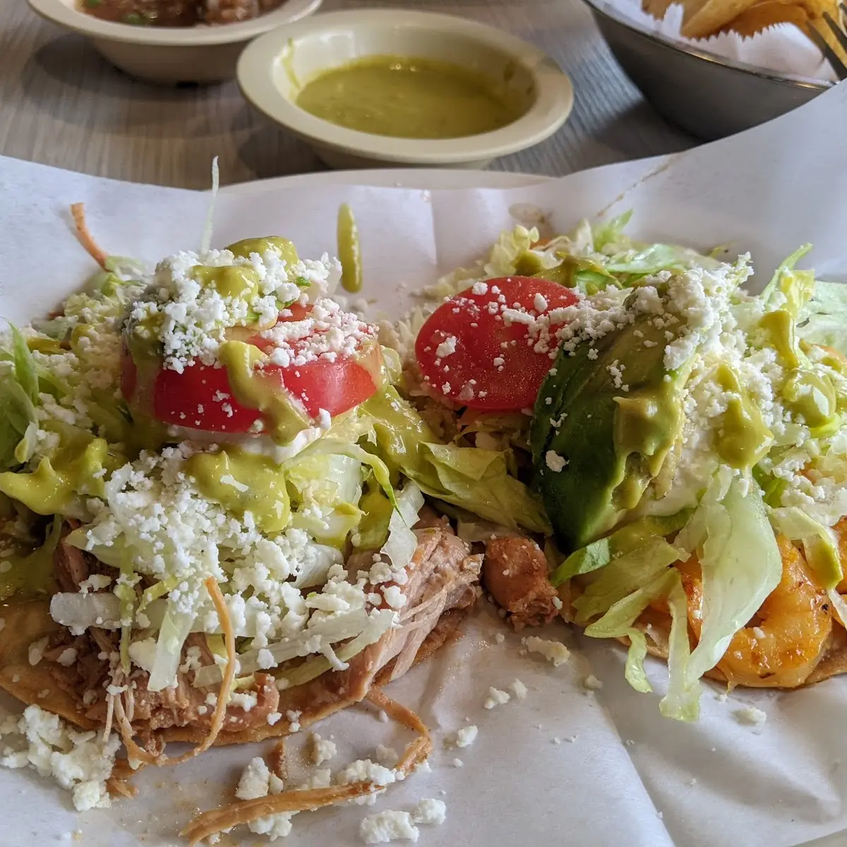 Shrimp Tostada