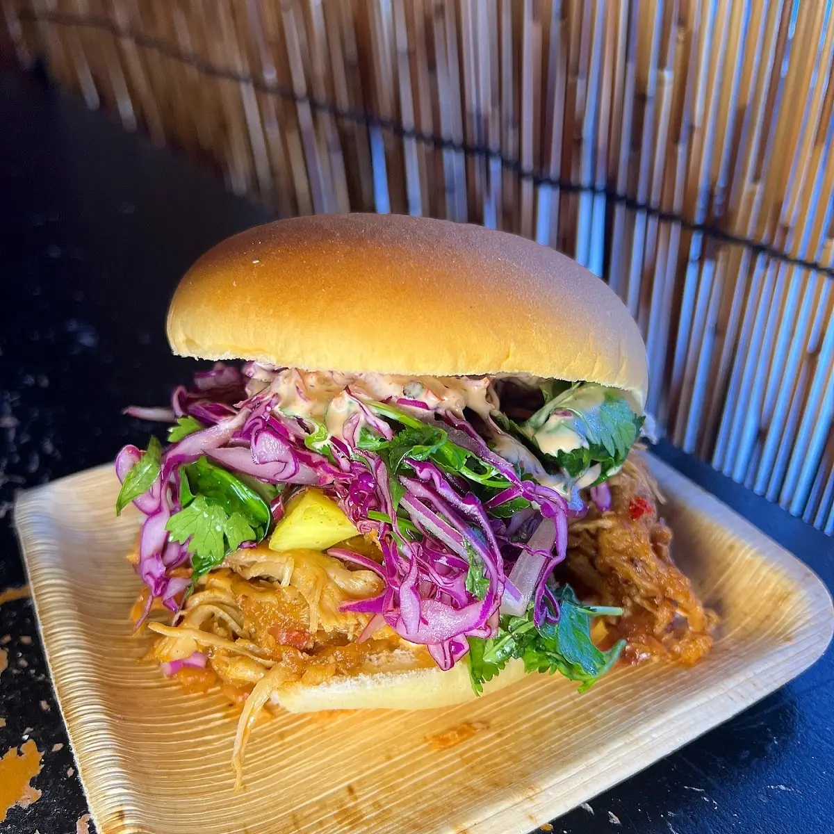 Huli Huli Pulled Pork Sando
