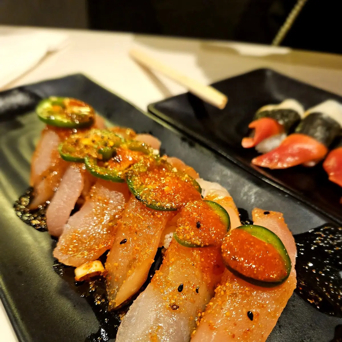 Garlic Tuna Nigiri