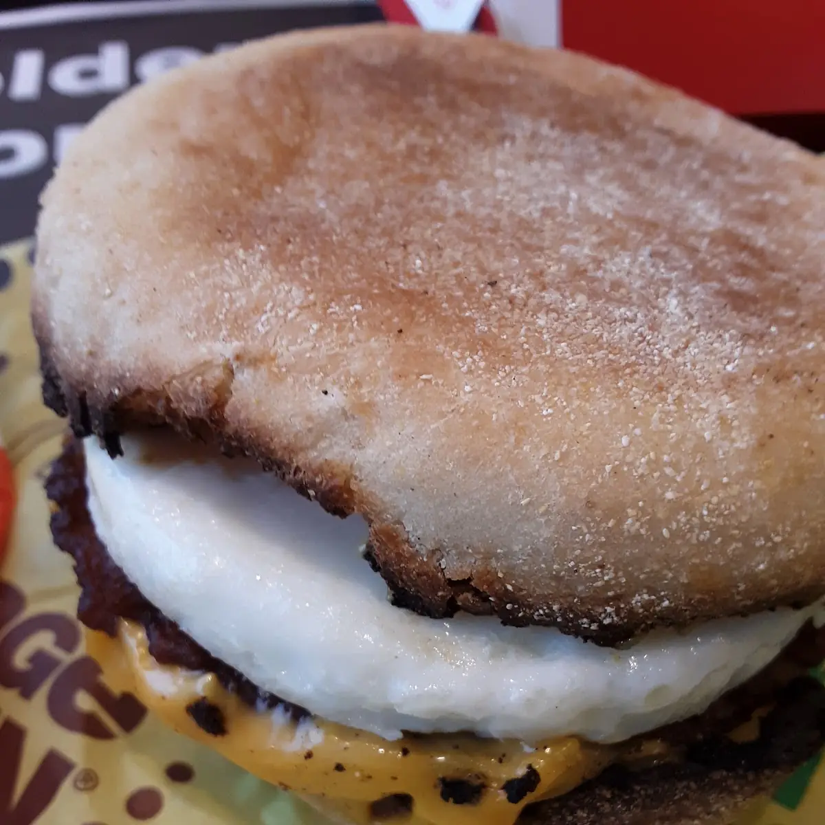 Sausage Egg and Cheese Muffin
