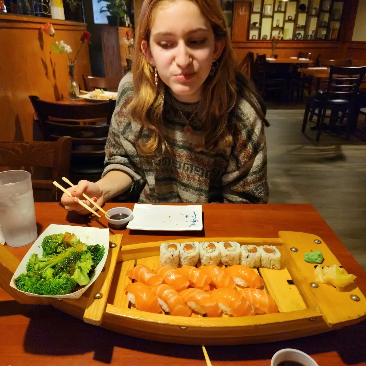 Smoked Salmon Sushi