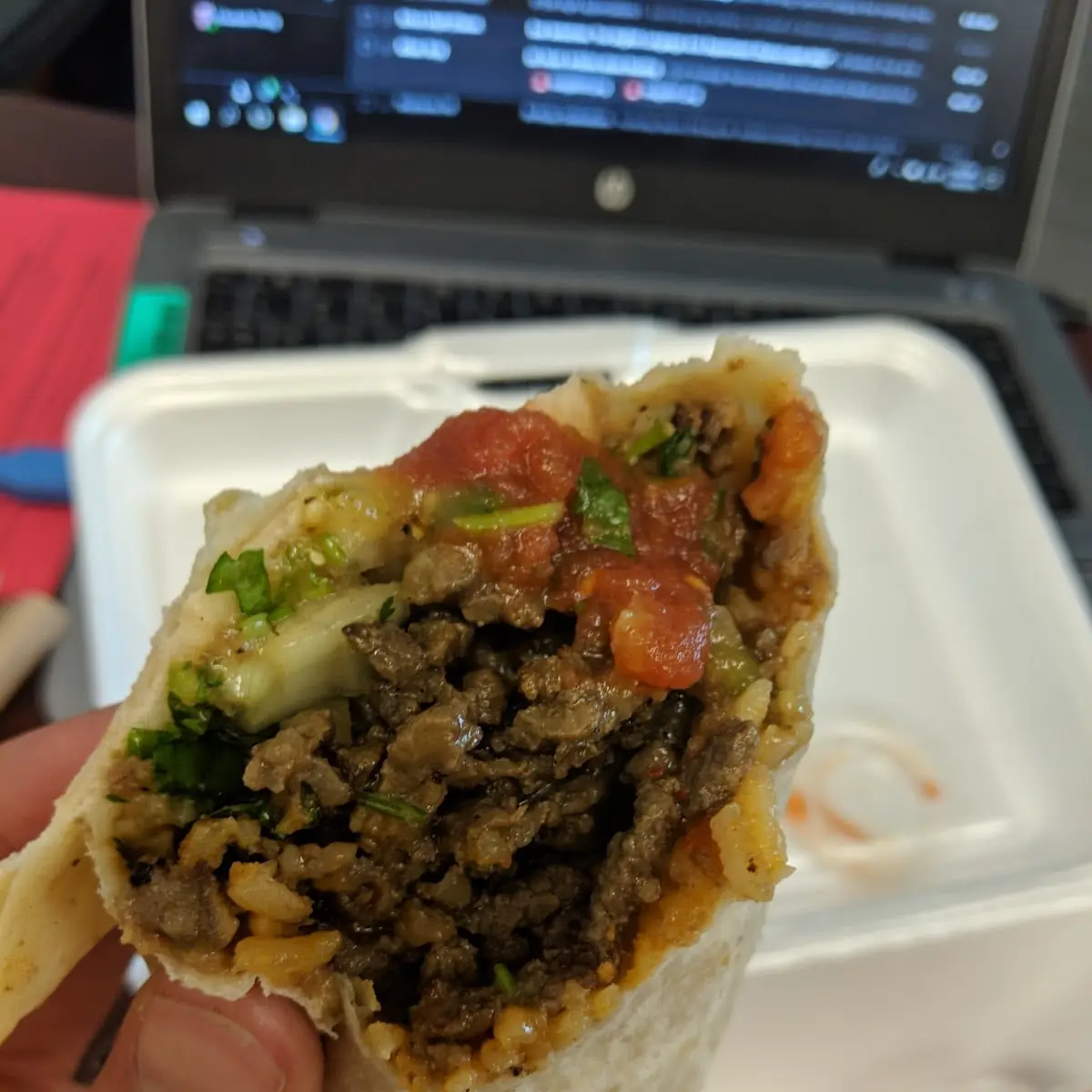 Carne Asada Burrito