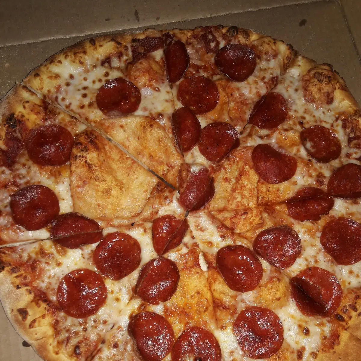 Pepperoni and Sausage Thin Crust