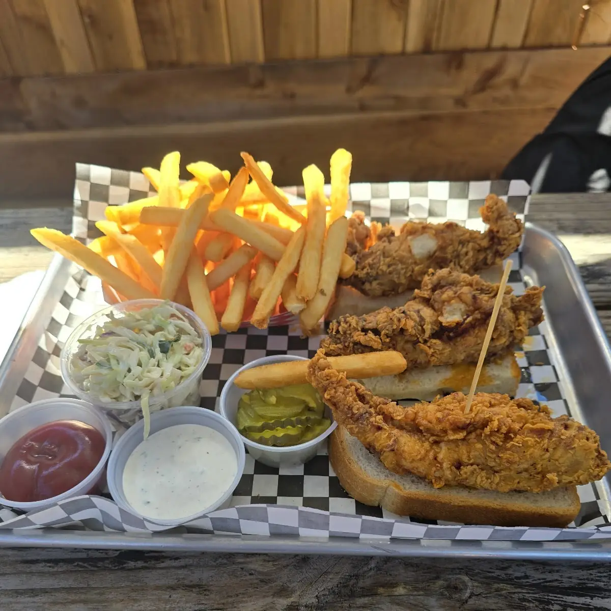 Chicken Strips and Fries