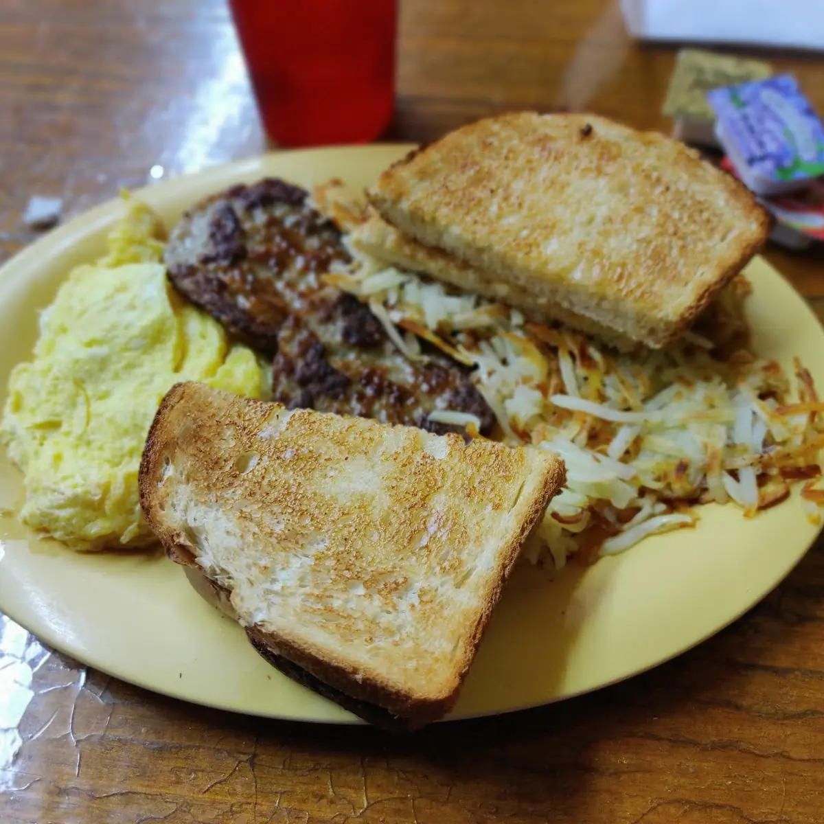 Bacon Eggs and Toast