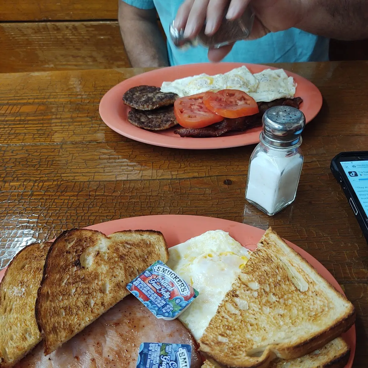 Ham Egg and Toast