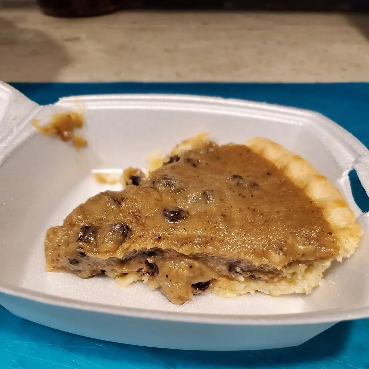 Sour Cream and Raisin Pie