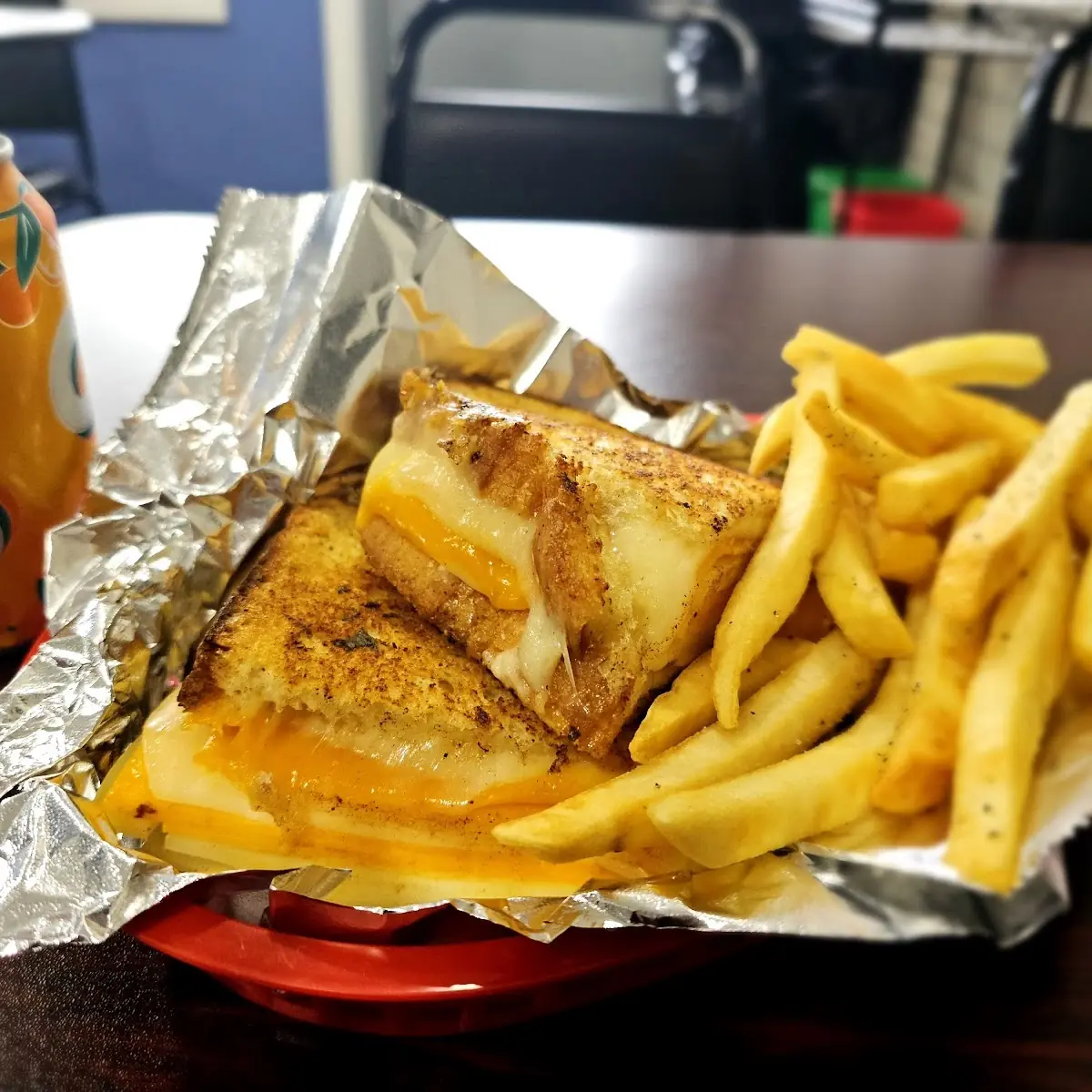 Grilled Cheese and Fries