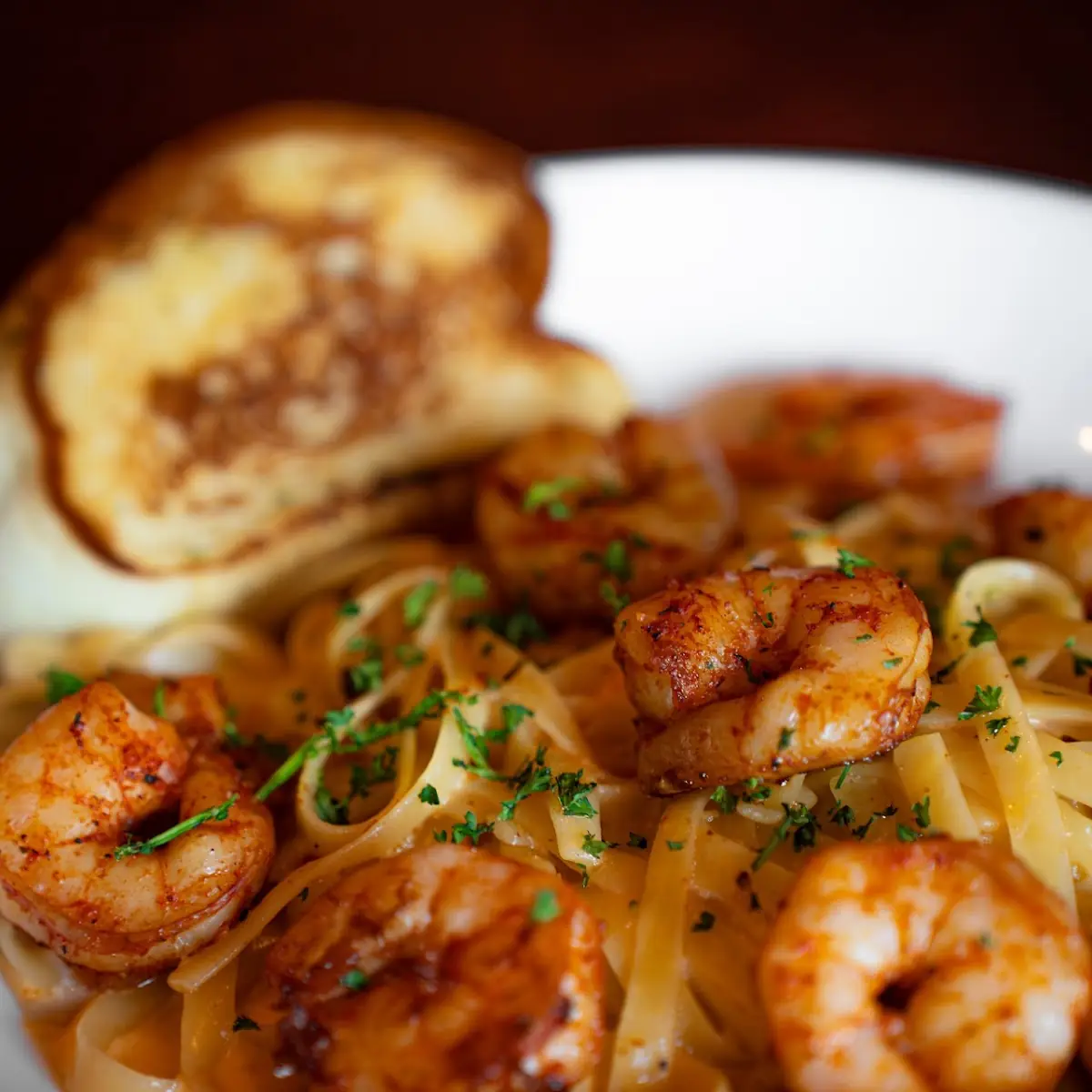 Firecracker Shrimp Alfredo