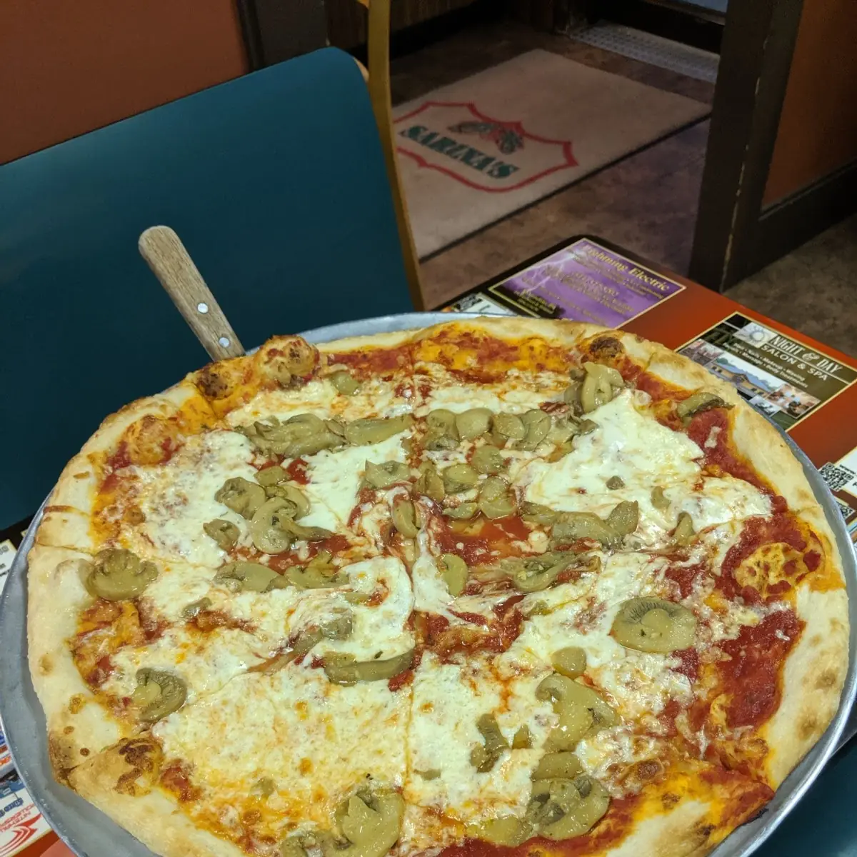 Mushroom Pizza