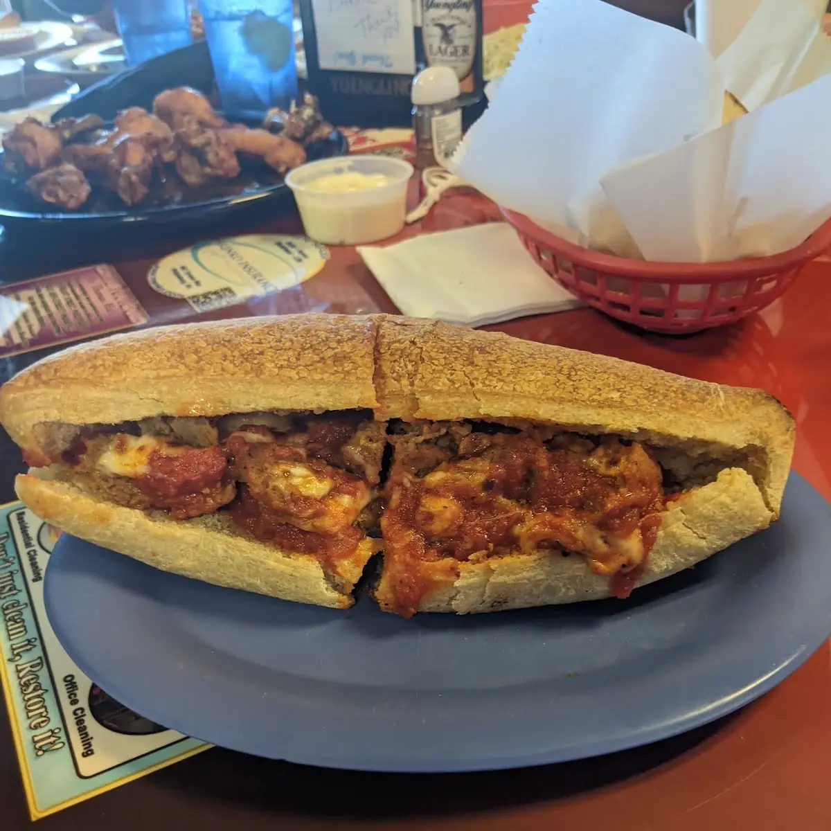 Veal Parmigiana Sandwich